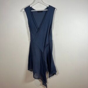 Peruvian Connection Y2K Knit Top Handkerchief Hem Boho Fairy Festival Size S